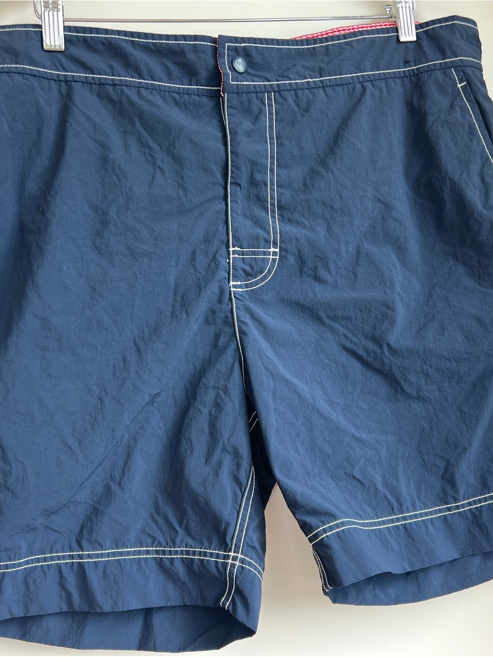 Tommy Hilfiger Swim Trunks Mens XL Navy Mesh Lined Beach Board Shorts